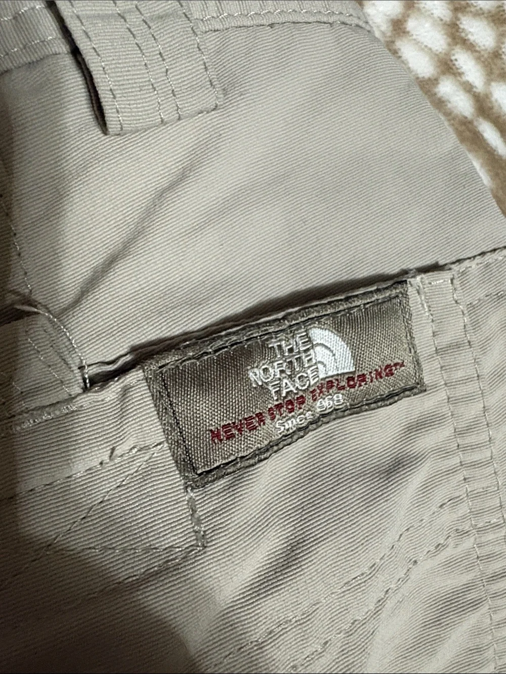 The North Face Men's Taupe Outdoor Performance Shorts